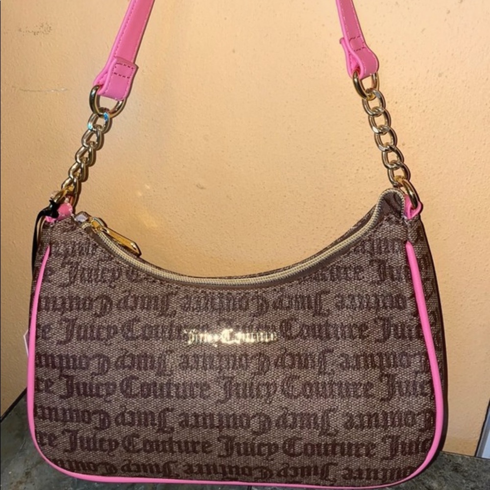 Chestnut Juicy Couture shoulder bag
